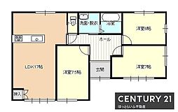 整った暮らしがすぐ始めれる人工芝の庭とカーポート付き住宅