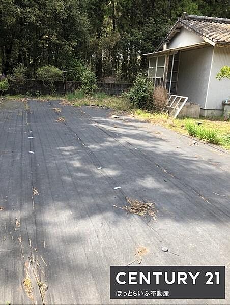 敷地内は平坦で使いやすい形状となっています。周囲には緑があり落ち着いた環境です。現地で土地の広さや雰囲気をしっかりご確認いただけます。道路からのアクセスも良好です。