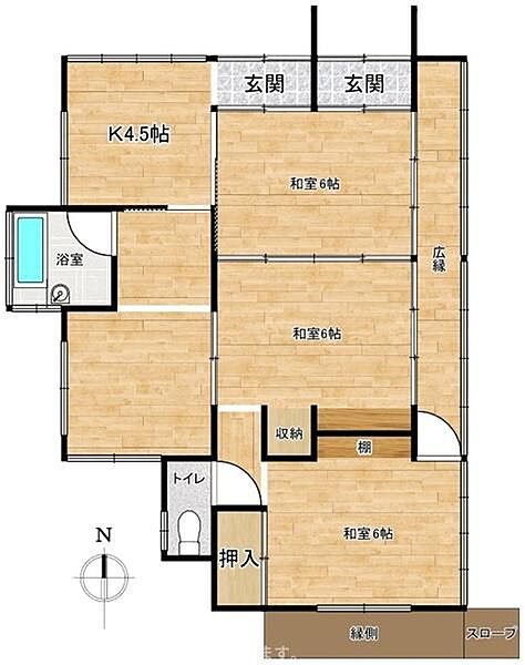 間取り：345000050134