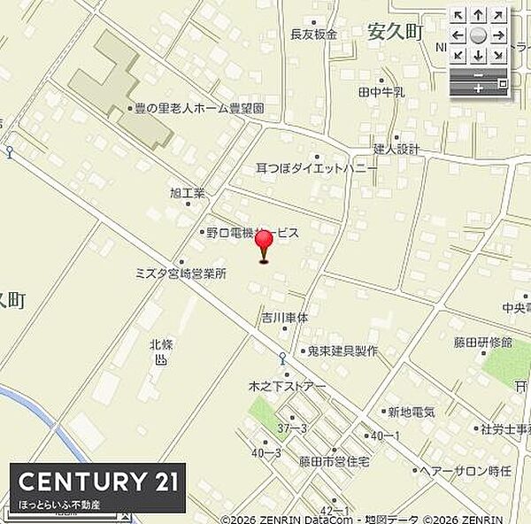 現地案内図で周辺環境がひと目でわかります。近隣施設も各所に点在しており利便性を把握しやすい地図です。目的地へのアクセスがスムーズに確認できます。生活関連施設の位置関係が明確に表示されています。