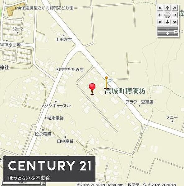 現地案内図には周辺の道路や施設が分かりやすく表示されています。目的地の位置を正確に確認できるため来訪時の参考になります。近隣施設も地図上で確認できる便利さがあります。