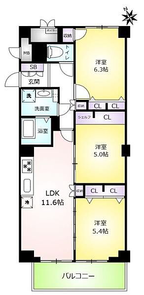 間取り：323000469659