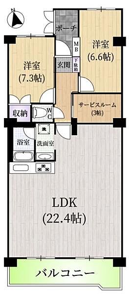 間取り：323000473974