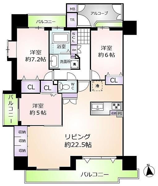 間取り：323000477260