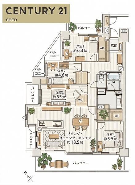 間取り：323000480399