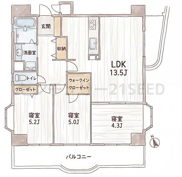 間取り：323000484146