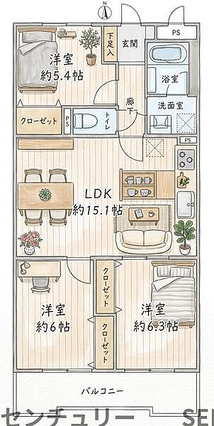 間取り：323000507580