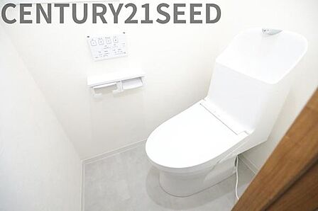 シンプルで使い勝手の良いトイレです。