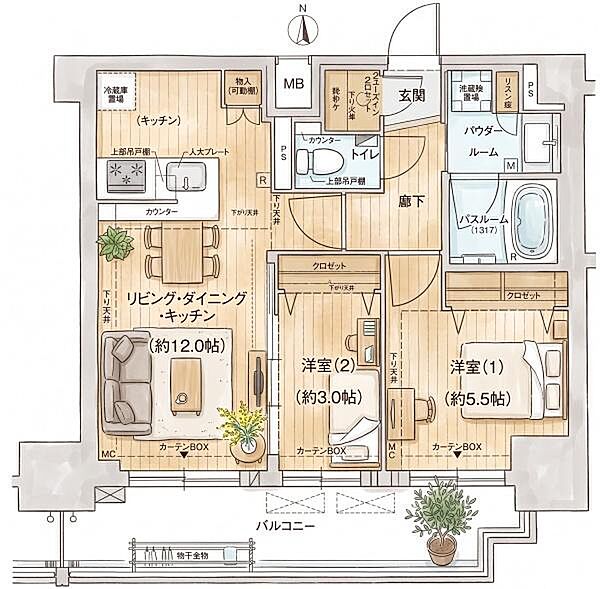 間取り：323000518167
