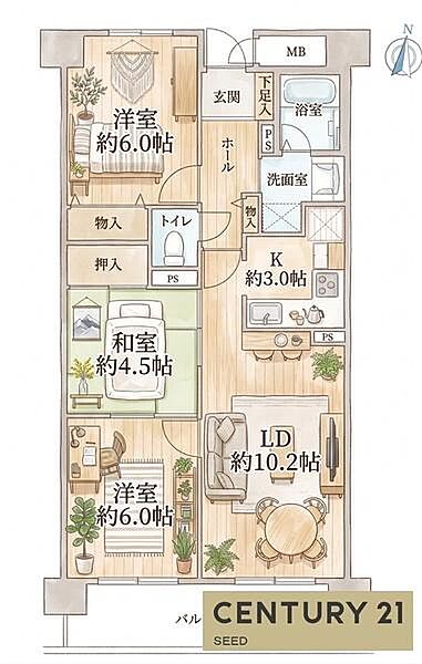 間取り：323000522533