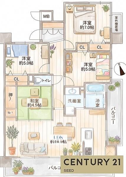 間取り：323000524008