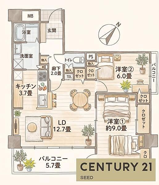 間取り：323000524627