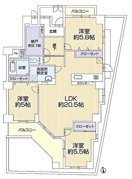 間取り：323000518173