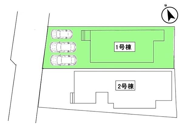 敷地面積：168.44平米　お車は3台駐車可能(車種による)。ぜひ現地にて、実際の建物・環境・街並み・日当たりなどなどご確認ください！