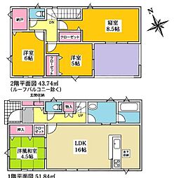 安城市根崎町 新築戸建 全4棟 1号棟
