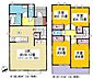間取り：建物完成しました！ぜひ現地にて、実際の建物・駐車・環境・街並み・日当たりなどなどご確認ください！土日だけでなく平日・お仕事帰りなど、いつでもご案内できますので、お気軽にお問い合わせください！