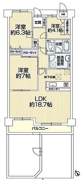 間取り：323000561417
