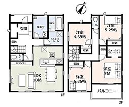 豊橋市東脇4丁目 新築戸建 全6棟 2号棟