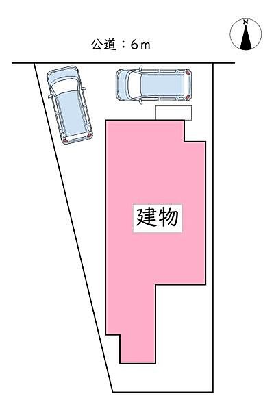 敷地面積：112.30平米　建物面積：73.13平米　駐車敷地内2台可能です