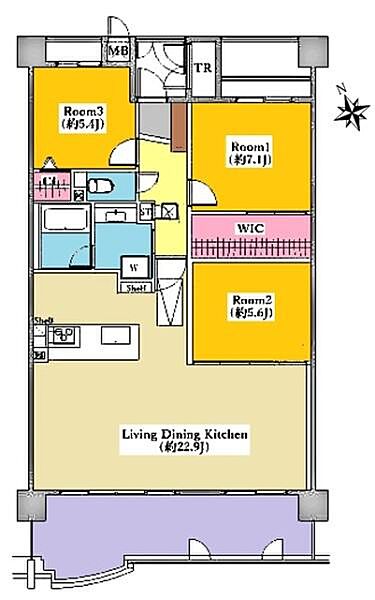 間取り：323000522298