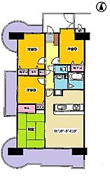 レインボー東浦石浜 4LDKの間取図画像