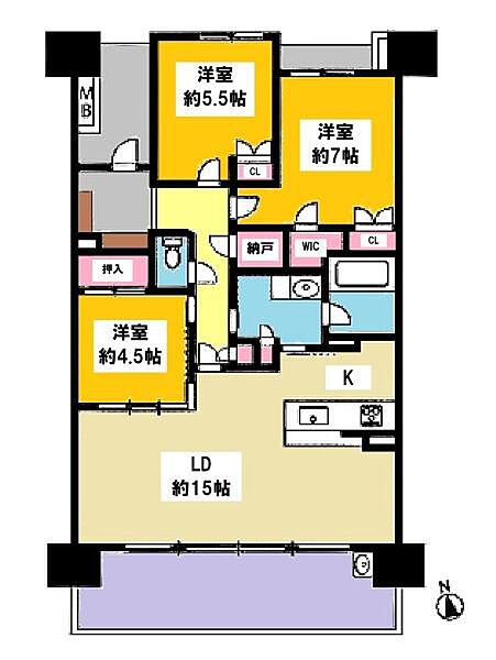 すべての居室含め各所に収納がある、収納充実なお部屋です。オートロックや来客用駐車場も完備して充実した共用施設もあります。「中部住まいる不動産販売」まで、お気軽にお問い合わせください！