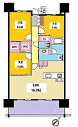 間取図画像 3LDK