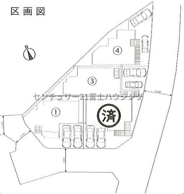 全4棟の販売です
