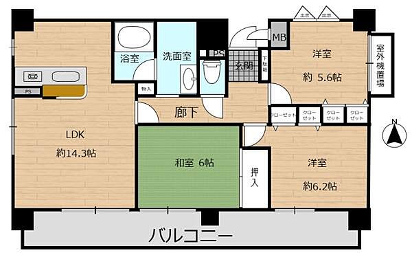 間取り：328000586131