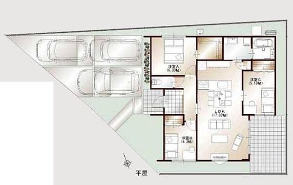 間取り：328000688092