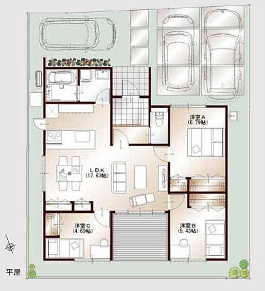 間取り：328000688017