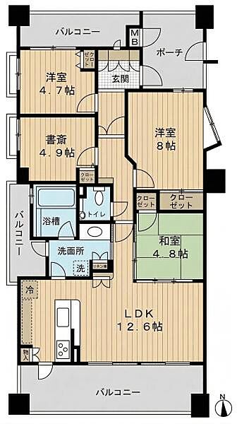 間取り：328000628380