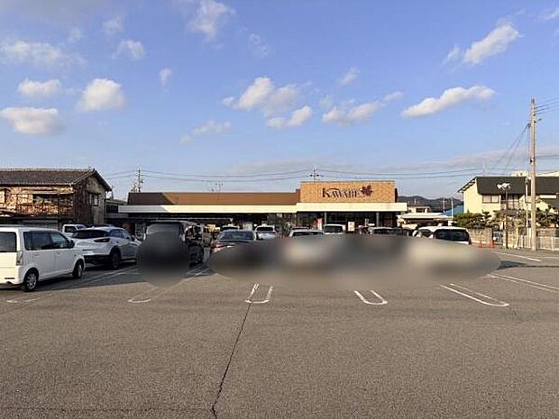 カワベ太子店まで1383m