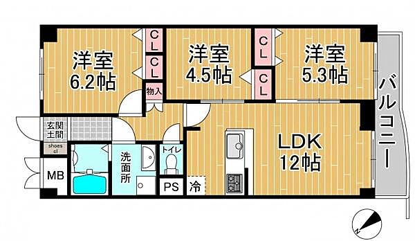 間取り：328000673323