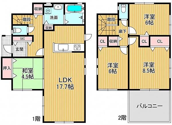 間取り：328000674792