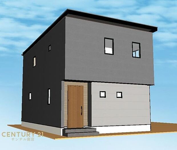 完成予想図です！お洒落な外壁カラー♪類似物件のご内覧も可能です！お気軽にお問い合わせください！■0985-85-3106