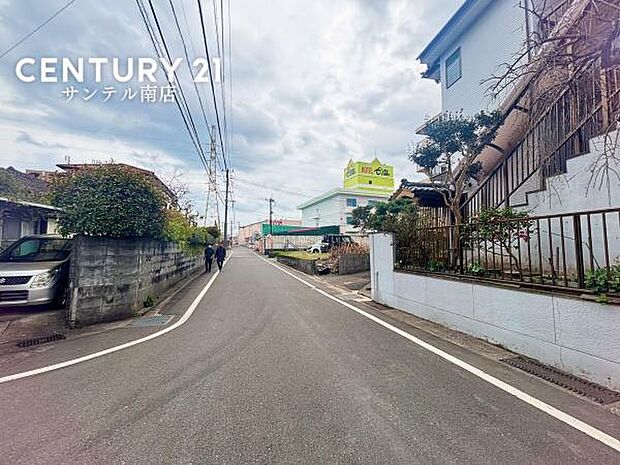 前面道路の写真です♪