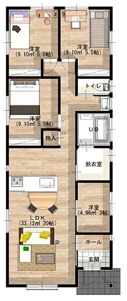 間取り：345000049637