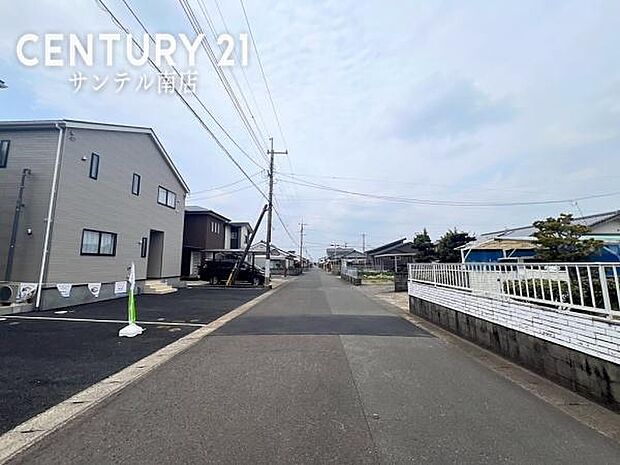 前面道路の写真です♪