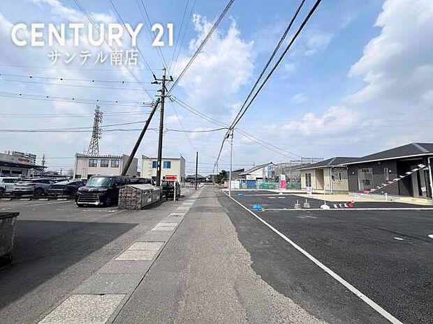 前面道路の写真です♪