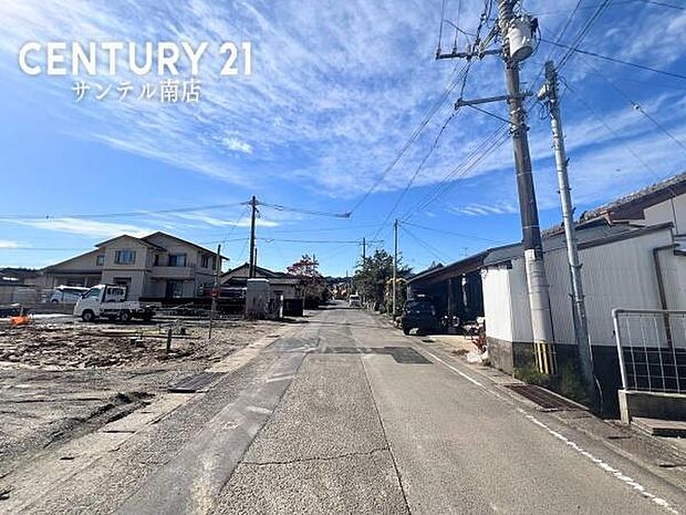 前面道路の写真です♪