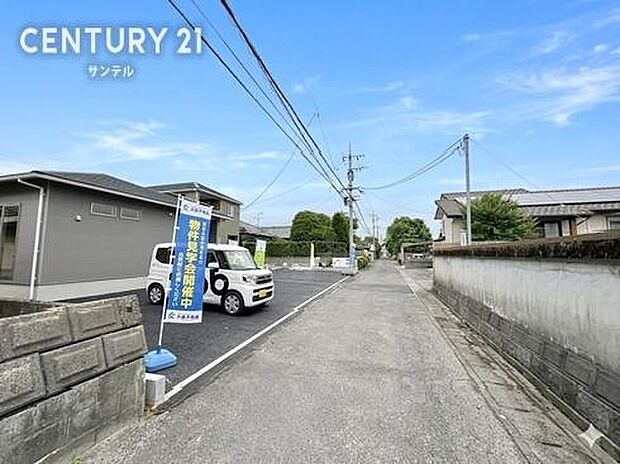 前面道路の写真です♪