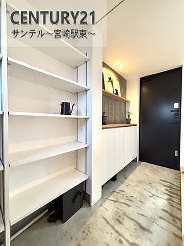 大容量のシューズクローゼット付きです!