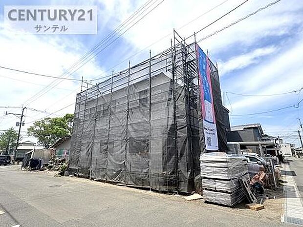 上棟しております。今後の進捗状況をUPしていきます!