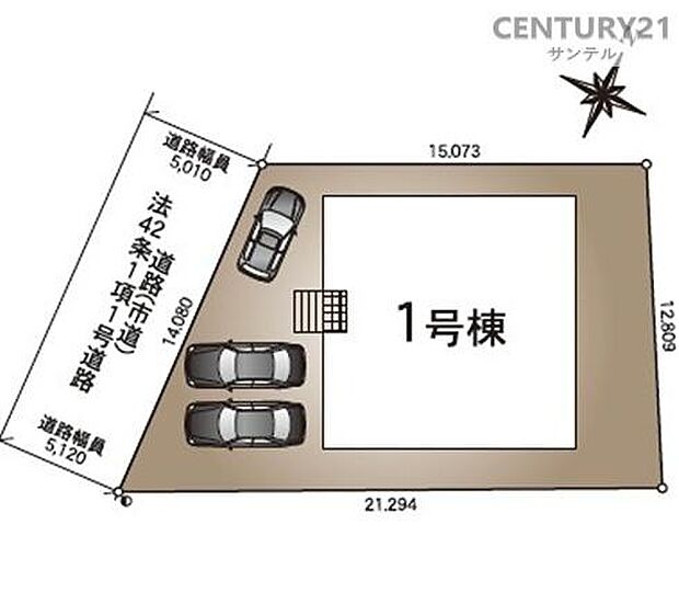 駐車スペースは4台分ございます！（車種によります）