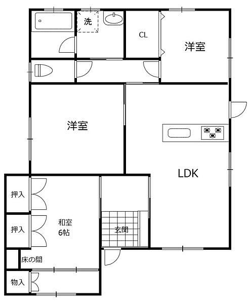間取り：345000044016