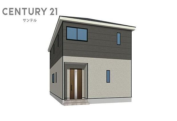 2号棟の外観パースです。