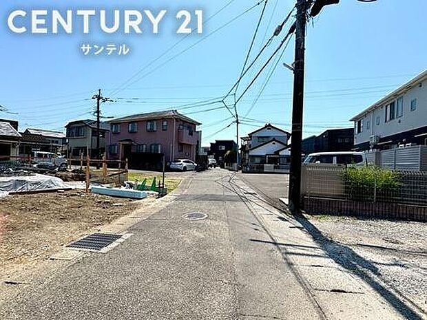 前面道路の写真です♪