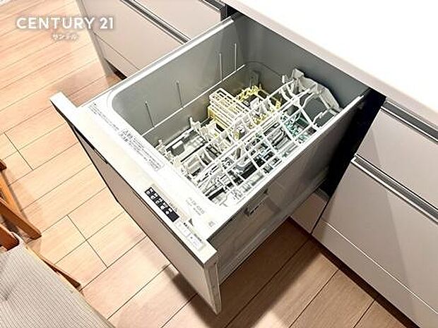 食洗器付きで家事の負担が軽減できます。