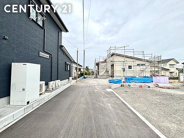 前面道路の写真です♪